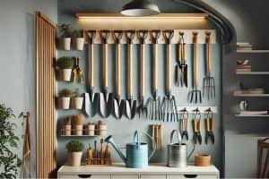 how-to-store-shovels-and-rakes
