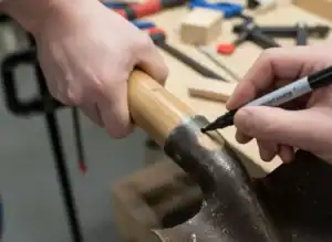 dry-fitting-shovel-handle